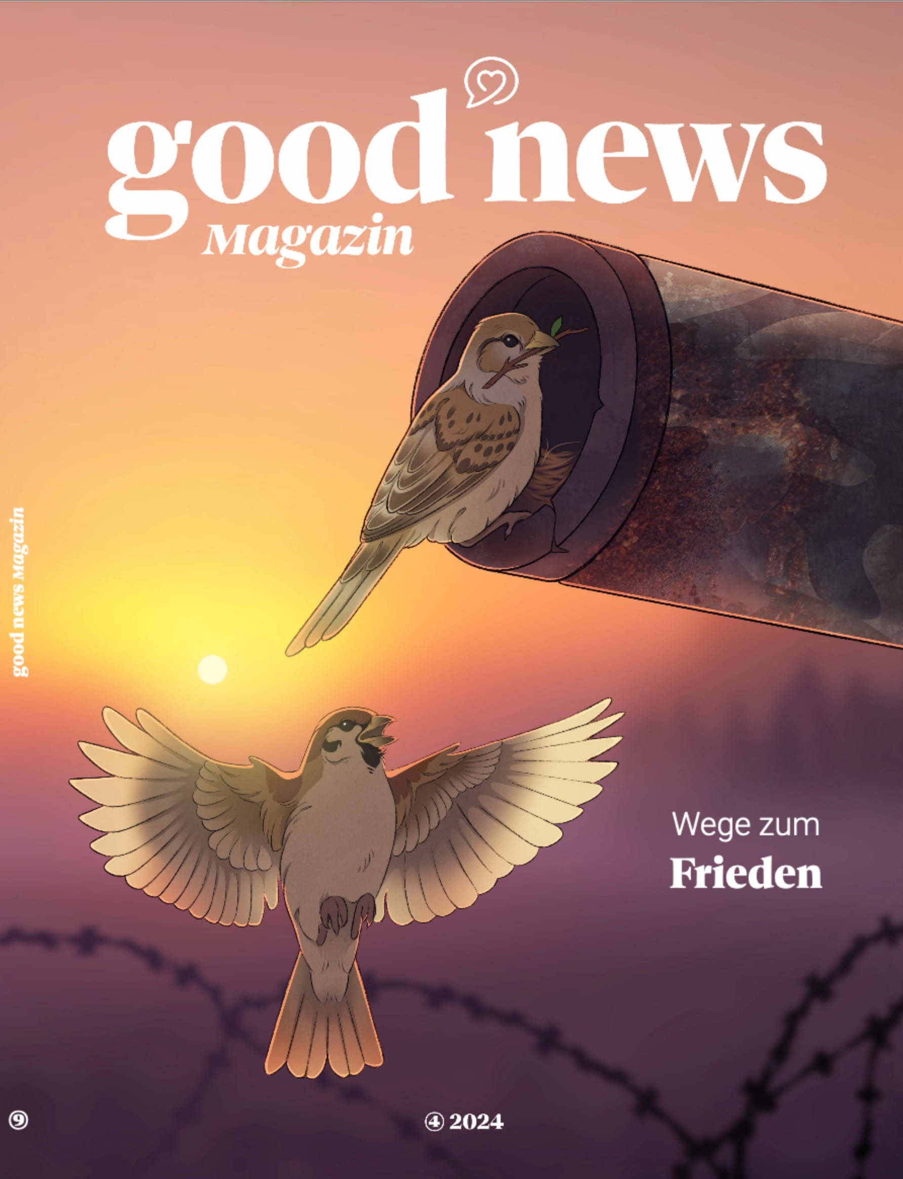 Cover Goodnews Magazin Nummer 9 "Frieden" Cover Goodnews Magazin Nummer 9 "Frieden"